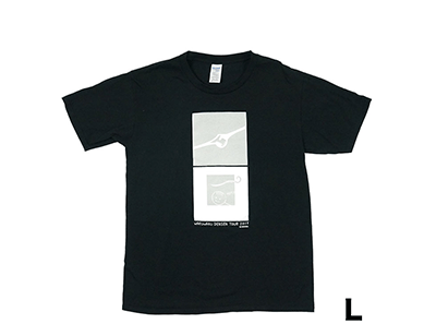 プレミアムTシャツ (BLACK／Lサイズ)【わくわく伝染ツアー2019限定モデル】